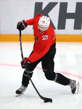 Раскатка «Авангарда» перед вторым матчем финальной серии с ЦСКА