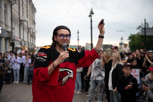 Никита Серебряков на вечеринке Буэнос Летос