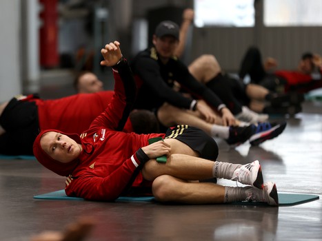 Первая тренировка Никиты Сошникова в «Авангарде»