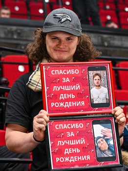 Открытая тренировка «Авангарда» перед плей-офф