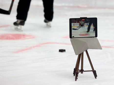 Тренировка «Авангарда» перед матчем с «Нефтехимиком»