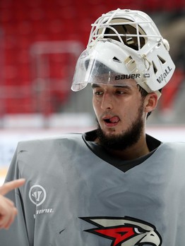 Раскатка «Авангарда» перед матчем с «Барысом»