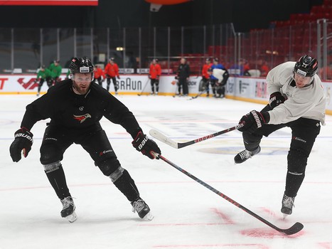 Открытая тренировка «Авангарда» перед стартом плей-офф