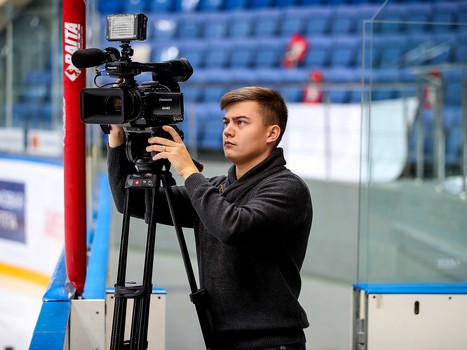 Открытая тренировка «Авангарда» для СМИ