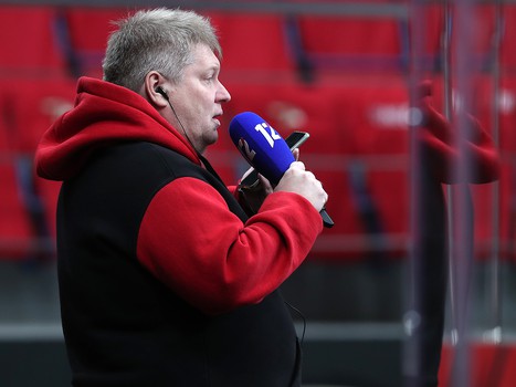 Раскатка «Авангарда» перед матчем с «Амуром»