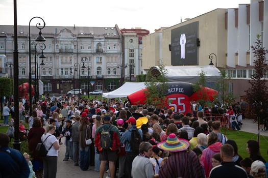 Наиль Якупов на вечеринке Буэнос Летос