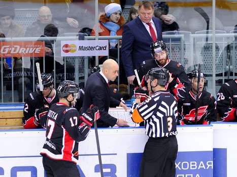 27.01.2016. "Авангард" - "Нефтехимик" 1:4