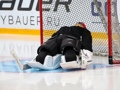 Раскатка «Авангарда» перед матчем с «Сибирью»