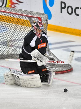 Открытая тренировка "Авангарда" для СМИ перед стартом второго раунда плей-офф