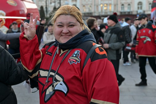 Фан-зона «Авангарда» в Городском саду