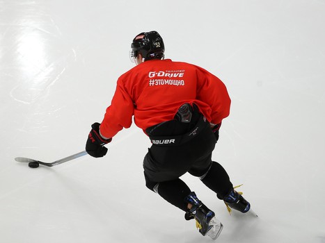 Раскатка «Авангарда» перед матчем с «Барысом»