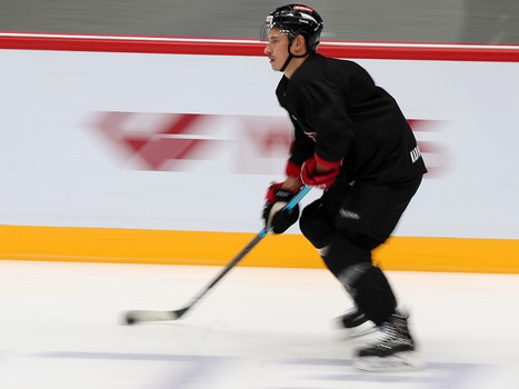 Раскатка «Авангарда» перед матчем с «Магниткой»