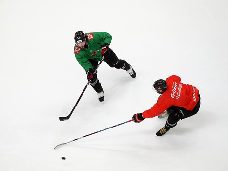 Открытая тренировка «Авангарда» перед стартом второго раунда плей-офф