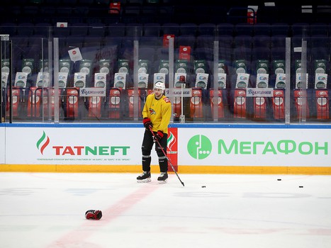 Раскатка «Авангарда» перед выездным матчем с «Ак Барсом»