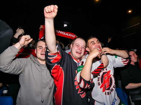 Омск празднует чемпионство «Авангарда»!