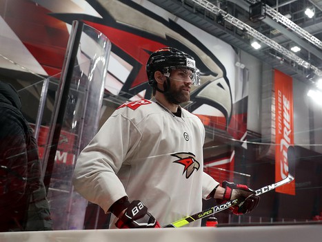 Раскатка «Авангарда» перед вторым матчем серии с «Автомобилистом»