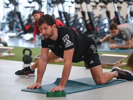 Тренировка «Авангарда» на G-Drive Арене