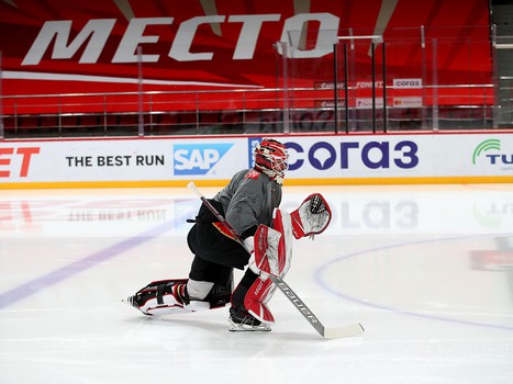 Тренировка «Авангарда» во время паузы в чемпионате