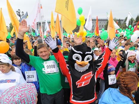 "Авангард" на XXV Сибирском международном марафоне