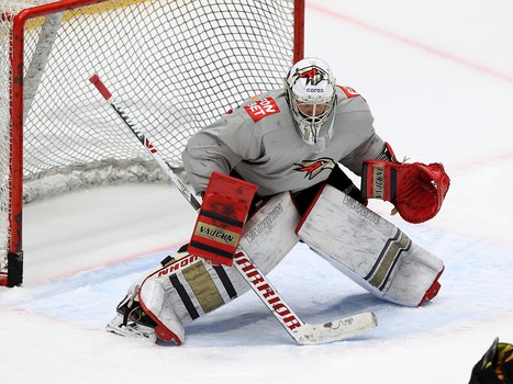 Раскатка «Авангарда» перед матчем в Хабаровске