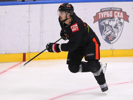 Тренировка «Авангарда» перед стартом турнира в Санкт-Петербурге