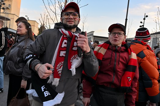 Фан-зона «Авангарда» в Городском саду