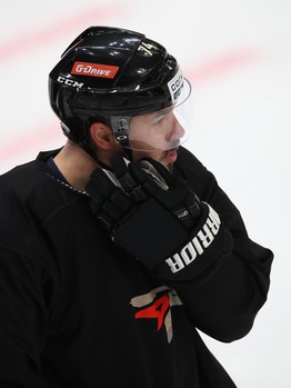 Раскатка «Авангарда» перед матчем с «Трактором»