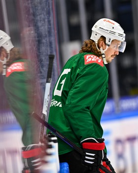 Раскатка «Авангарда» перед выездным матчем с московским «Динамо»