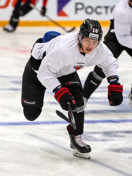 Открытая тренировка «Авангарда» для СМИ