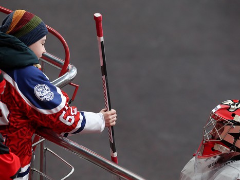 Открытая тренировка «Авангарда» перед вторым раундом плей-офф