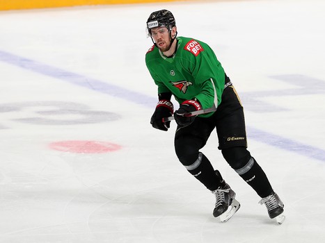 Тренировка «Авангарда» во время паузы в чемпионате