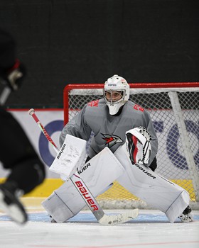 Раскатка «Авангарда» перед матчем с «Ак Барсом»