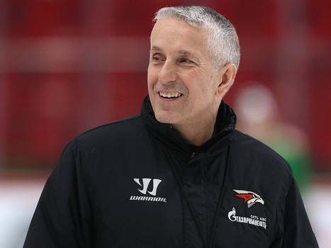 Раскатка «Авангарда» перед матчем с рижским «Динамо»