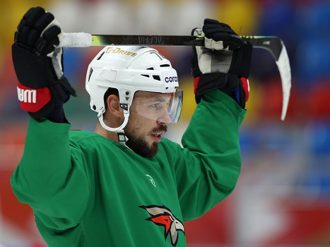 Раскатка «Авангарда» перед выездным матчем со «Спартаком»