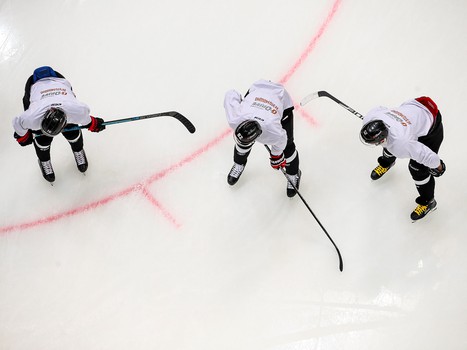 Раскатка «Авангарда» перед третьим матчем финальной серии с ЦСКА