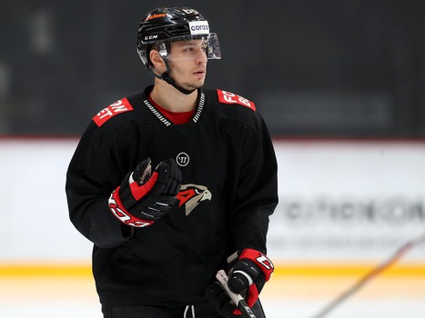 Первая тренировка «Авангарда» в новом сезоне