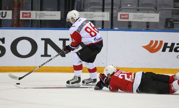 Ветераны «Авангарда» - сборная «Газпром нефти» 11:4