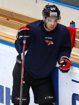 Раскатка «Авангарда» перед вторым матчем серии с «Ак Барсом»