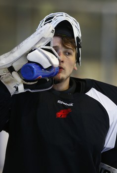 Раскатка перед первым матчем межсезонья в Фюссене