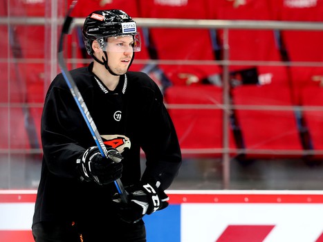 Раскатка «Авангарда» перед матчем с «Амуром»