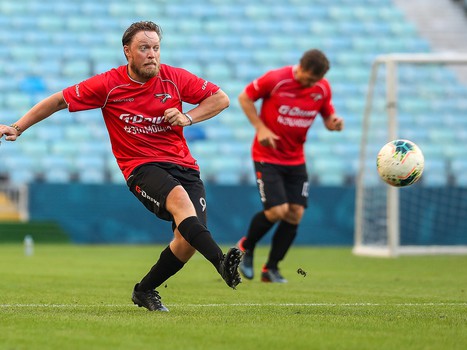 Товарищеский матч по футболу. Сборная «Авангард» - «Мощные СМИ» 13:2