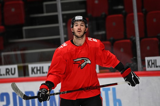 Раскатка «Авангарда» перед матчем с «Амуром»