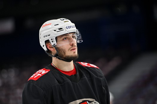 Раскатка «Авангарда» перед четвёртым матчем серии с «Металлургом» в Магнитогорске