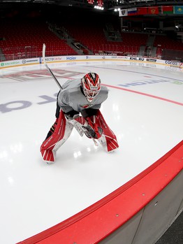 Открытая тренировка «Авангарда» перед домашними матчами финала Кубка Гагарина