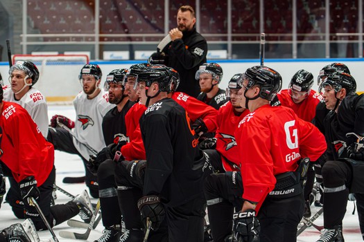 Тренировка «Авангарда» в Санкт-Петербурге