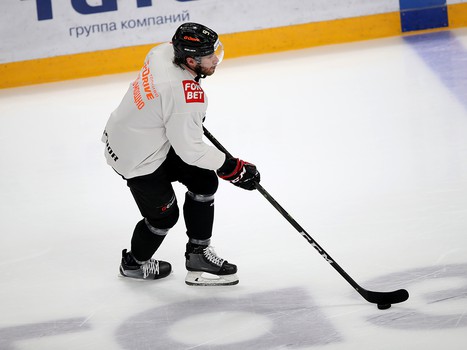 Раскатка «Авангарда» перед матчем с «Локомотивом»