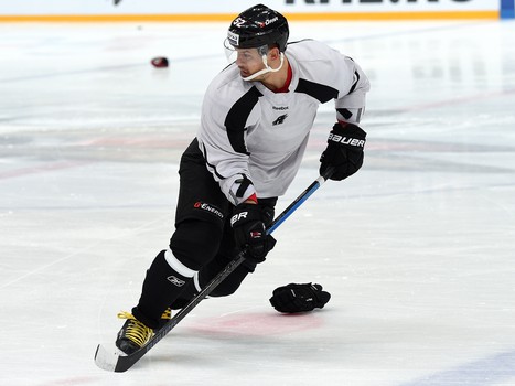 Раскатка "Авангарда" перед матчем с "Куньлунь Ред Стар"