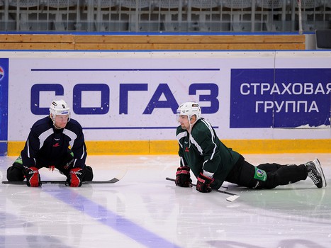 "Авангард" приступил к тренировкам в олимпийскую паузу