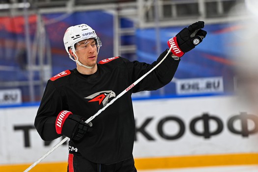 Раскатка «Авангарда» перед четвёртым матчем серии с «Ладой»