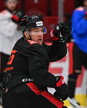 Тренировка «Авангарда» перед матчем с «Металлургом»